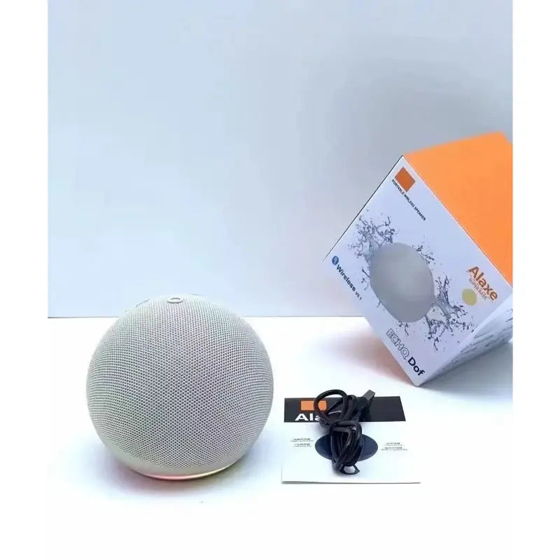 Mini RGB Multifunctional Portable Wireless Bluetooth Speaker - Button Control, Built-In Li-Ion Cell, Compact Stereo Sound, USB Charging, Waterproof Subwoofer, RGB Lights for Outdoor/Home Use, Compatible with Smartphones & Memory Cards