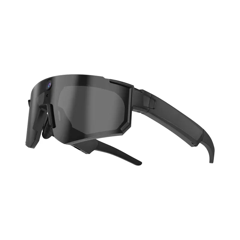 Real-Time Ai-Powered Smart Glasses - Recording Glasses with 1200P HD Video Recording, 8MP Anti-Shake Photography, Voice Assistant, Dual Microphones, Bluetooth Open Ear Audio, Uv-Protective Lenses for Sports, Travel