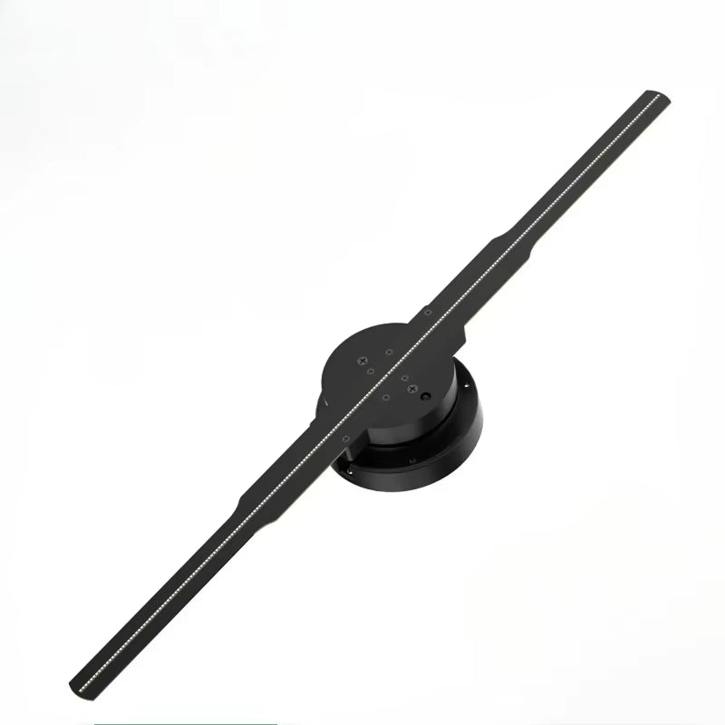 3D Holographic Fan Mobile Remote Control Custom Icon DIY Video LED Neon Light Rotating Display Holographic Projector Fan